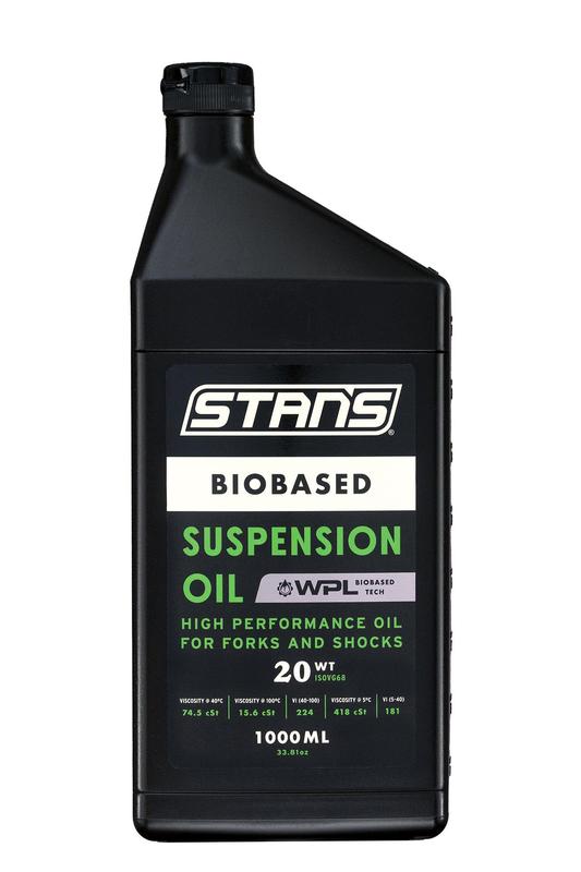 Stan's Biobased Suspension Oil, 20wt, 1L