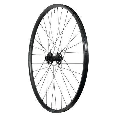 Stan's Crest MK4 29" Front Wheel, 32 hole, Center Lock Disc, 12mm x 100mm, Black (w/ Gray decal)