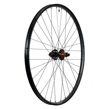 Stan's Crest MK4 29" Rear Wheel, 32 hole, Center Lock Disc, 12mm x 142mm TA, Shimano HG, Black (w/ Gray decal)