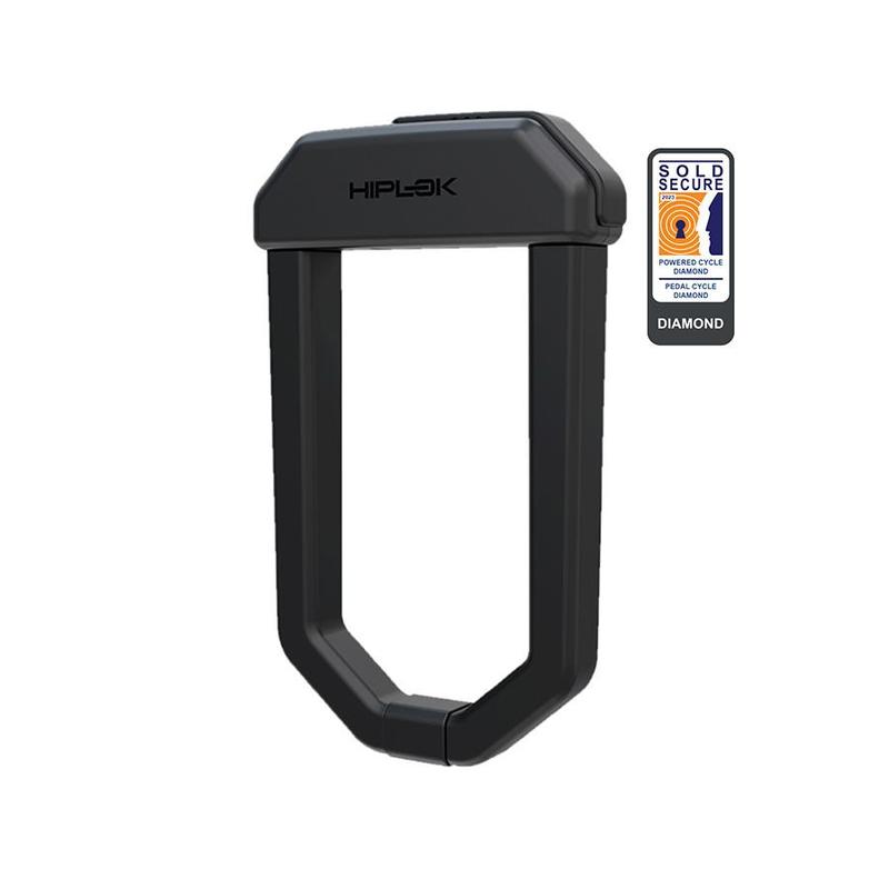 Hiplok DX1000 Anti-Angle Grinder D Lock, Black