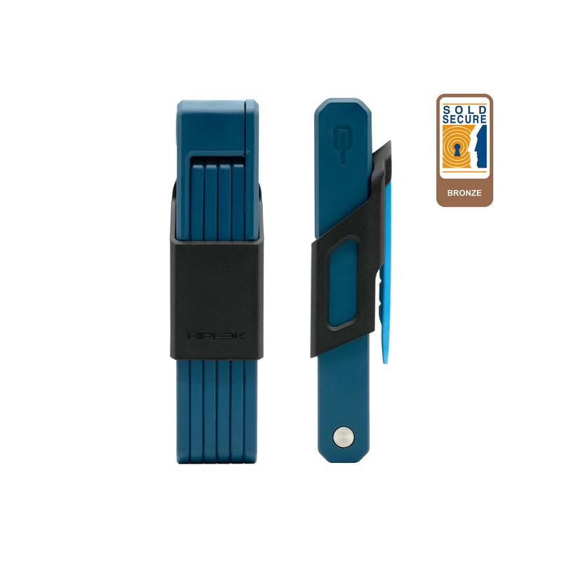 Hiplok Switch Folding Lock, 85cm Length, Blue
