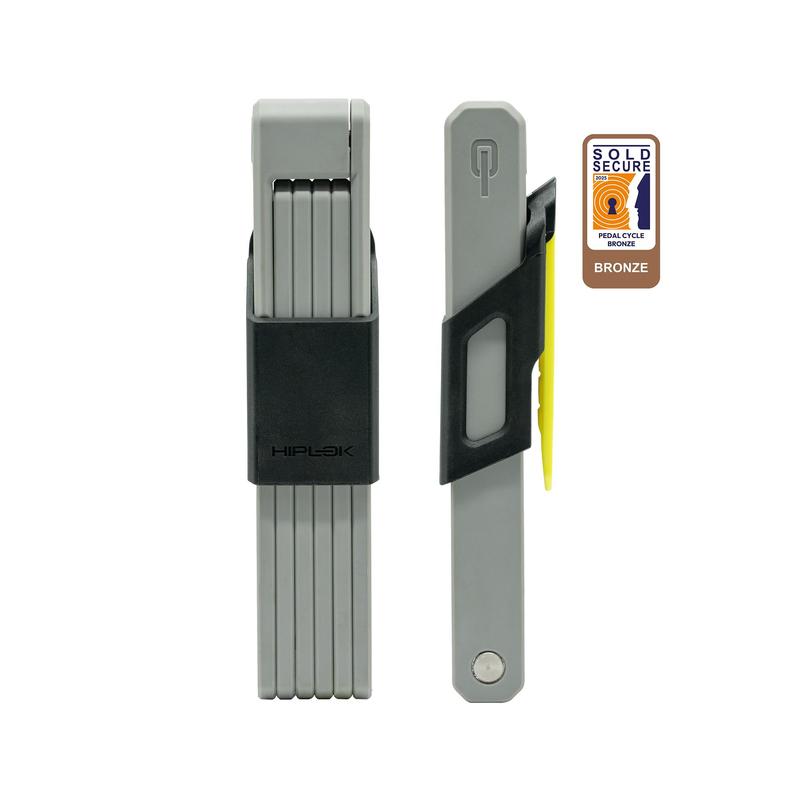 Hiplok Switch 105 Folding Lock, 105cm Length, Grey