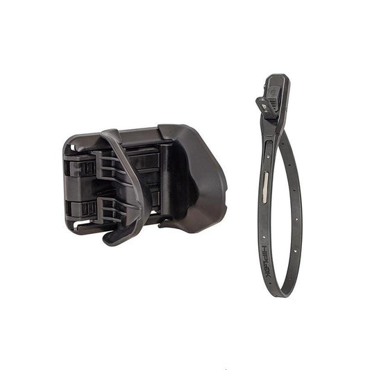 Hiplok Jaw Plus, Wall Mounted Bike Rack & Combination Security Tie, Black