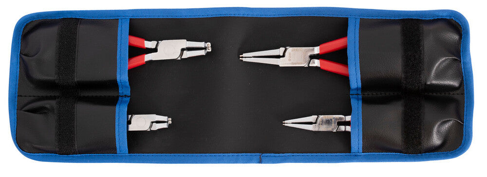 Lock rings pliers set in bag