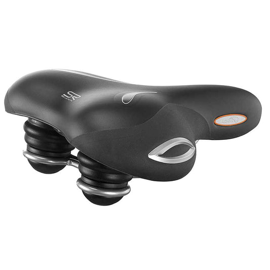 Selle Royal, Lookin Relaxed, Saddle, 260 x 228mm, Unisex, 780g, Black