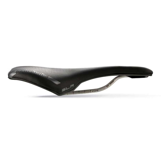 Selle Italia, SLR Boost Gravel Superflow L, Saddle, 248 x 145mm, 209g, Black/Hi-Viz