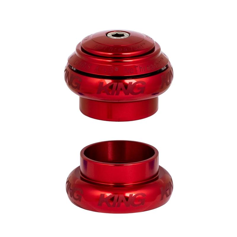 Chris King NoThreadSet Headset 1-1/8" Red Sotto Voce