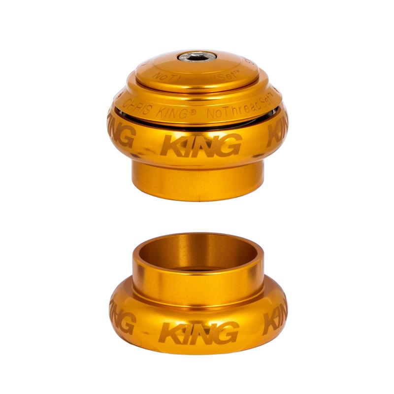 Chris King NoThreadSet Headset 1-1/8" Gold Sotto Voce