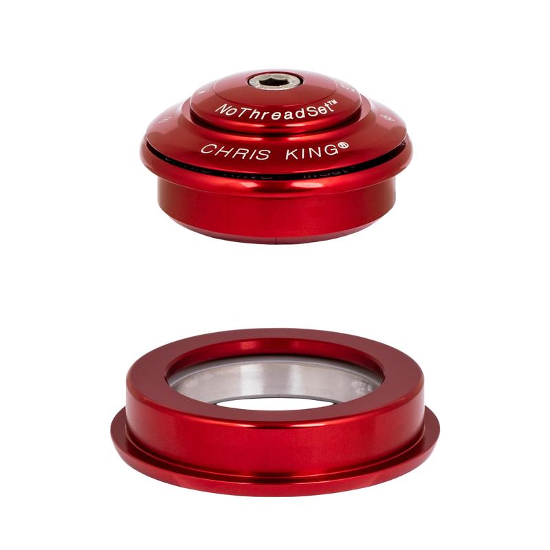Chris King InSet 2 Tapered Headset, Red