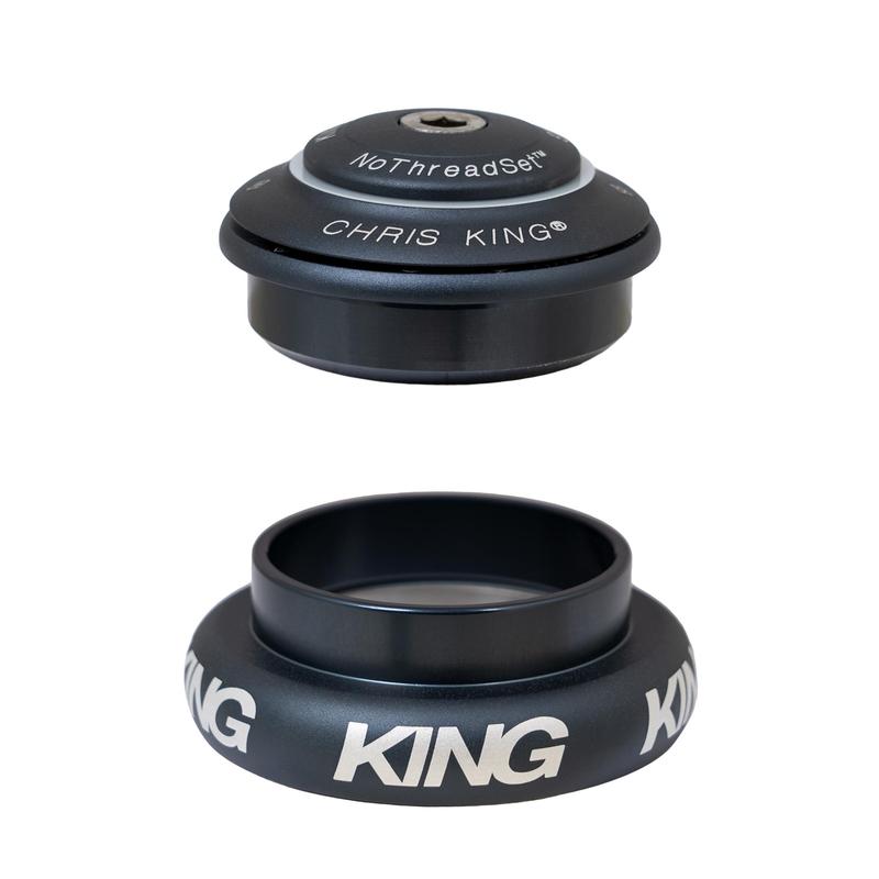 Chris King InSet 7 Headset Midnight (44mm Straight Headtube, w/Tapered steerer)