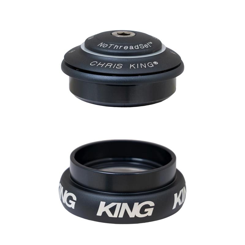 Chris King InSet 8 Headset Midnight (44mm headtube, w/Tapered 1-1/4" steerer)
