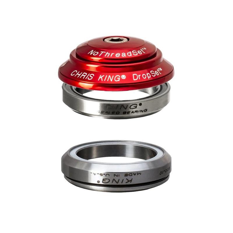 Chris King Dropset 6 Headset 41/41mm, Red