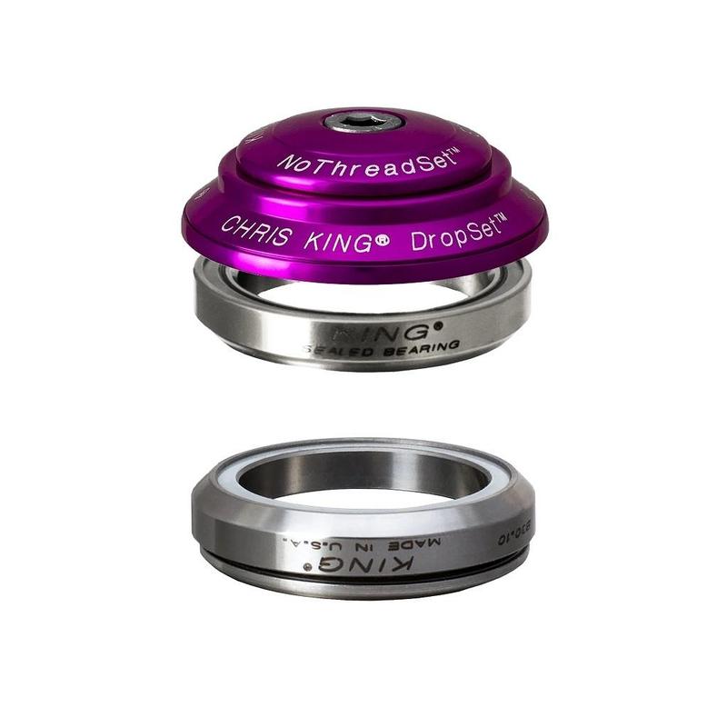 Chris King Dropset 6 Headset 41/41mm, 3D Violet
