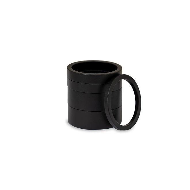 Chris King Headset Spacer Set 1-1/8", Matte Black