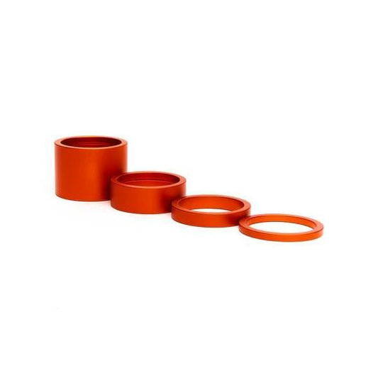 Chris King Headset Spacer Set 1-1/8", Matte Mango