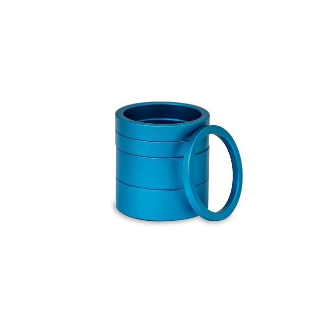 Chris King Headset Spacer Set 1-1/8", Matte Turquoise