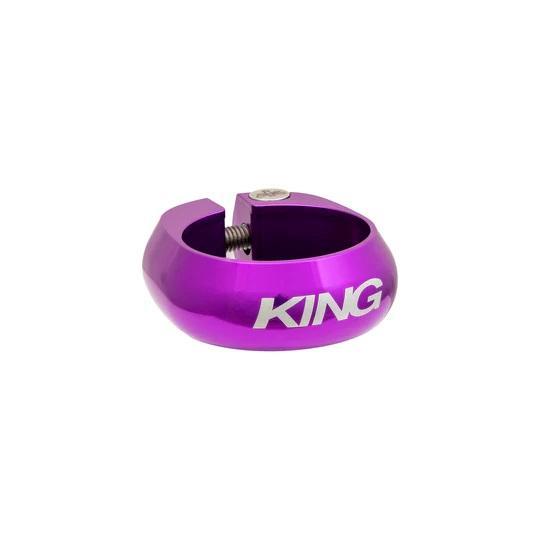 Chris King Seatpost Collar, 30.0mm, 3D Violet