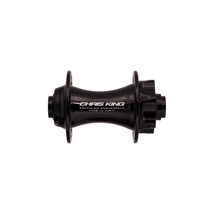 Chris King Disc Hub Front, 6-Bolt, 28 Hole, Boost 15mm x 110mm, Black