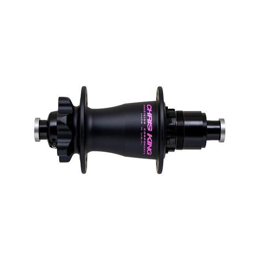 Chris King Disc Hub Rear, 6-Bolt, 28 Hole, XD, 148mm x 12mm Thru Axle, Two Tone Black Punch