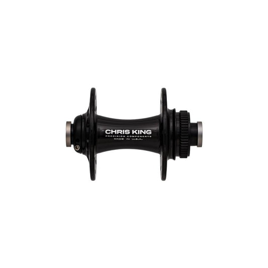 Chris King R45 Disc Hub Front, CenterLock, 28 Hole, 12mm x 100mm, Black