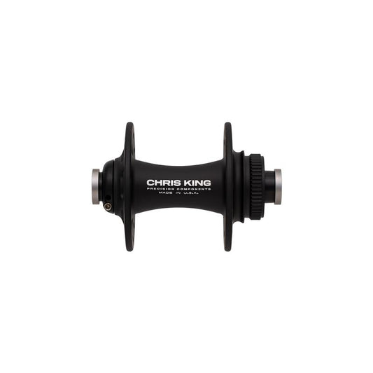 Chris King R45 Disc Hub Front, CenterLock, 28 Hole, 12mm x 100mm, Matte Black
