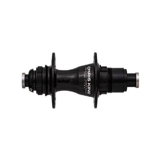 Chris King R45 Disc Hub Rear, CenterLock, 32 Hole, HG, 142mm x 12mm Thru Axle, Black