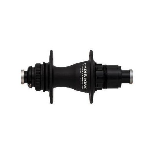 Chris King R45 Disc Hub Rear, CenterLock, 32 Hole, HG, 142mm x 12mm Thru Axle, Matte Black