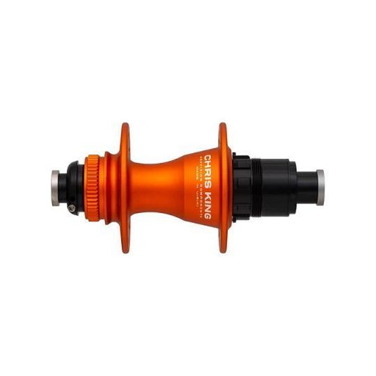 Chris King R45 Disc Hub Rear, CenterLock, 32 Hole, HG, 142mm x 12mm Thru Axle, Matte Mango
