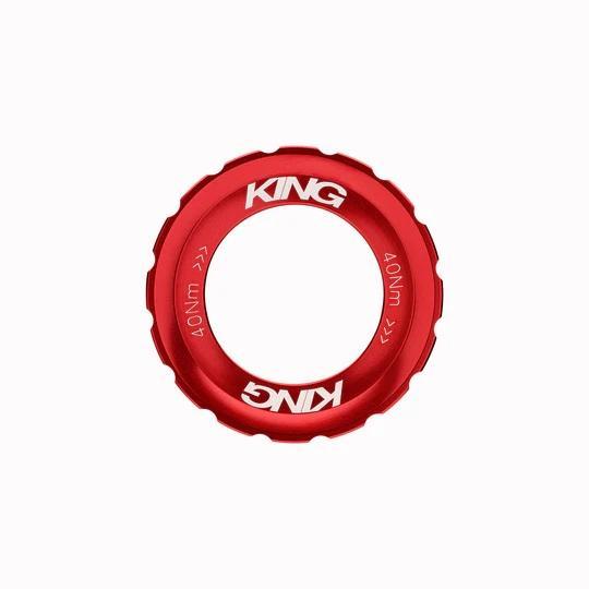 Chris King Center Lock Lockring, Red