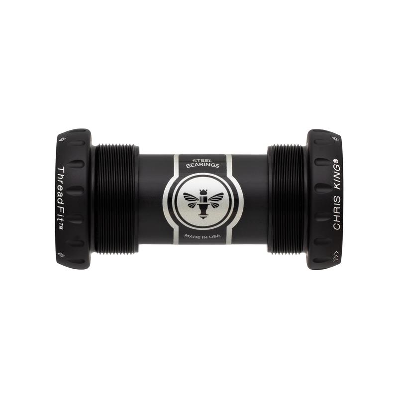 Chris King ThreadFit 24mm Bottom Bracket, Matte Black