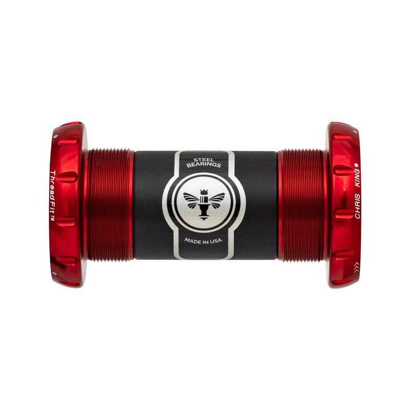 Chris King BSA ThreadFit 30mm Bottom Bracket, Red