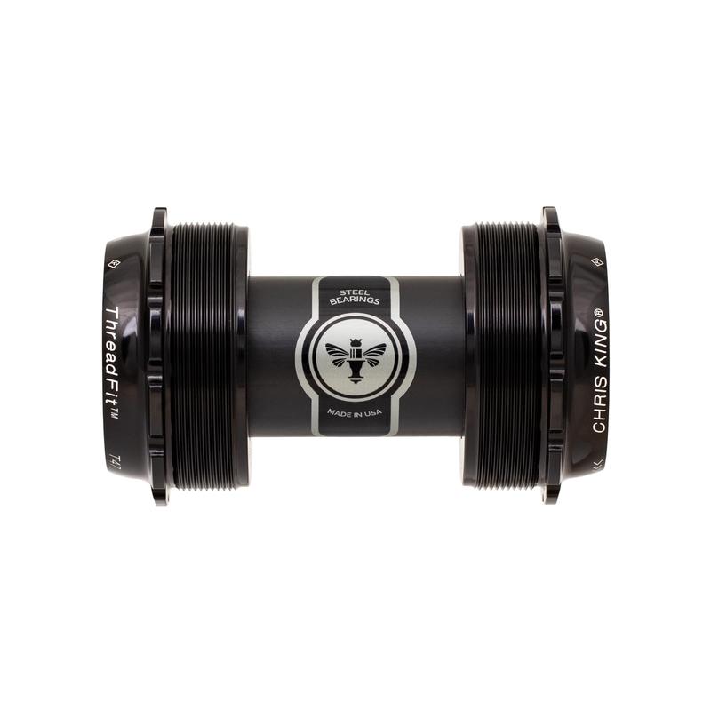 Chris King T47 ThreadFit 24x Bottom Bracket, Black