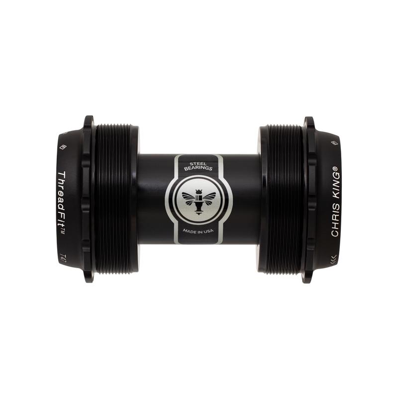 Chris King T47 ThreadFit 24x Bottom Bracket, Matte Black