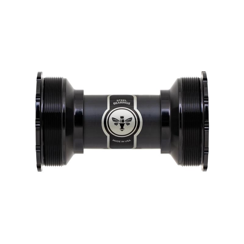 Chris King T47 ThreadFit 24i Bottom Bracket, Black