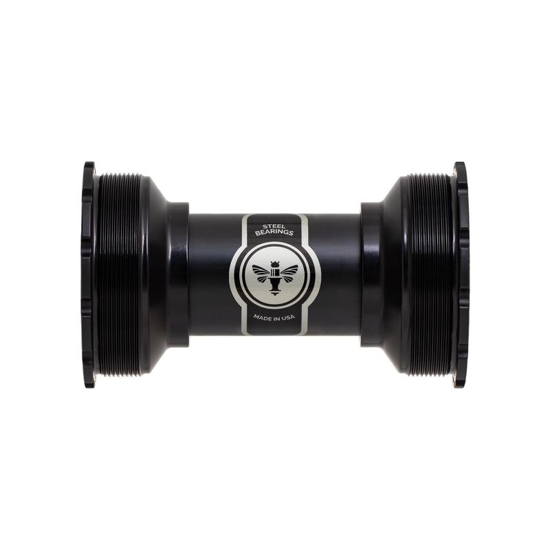 Chris King T47 ThreadFit 24i Bottom Bracket, Matte Black