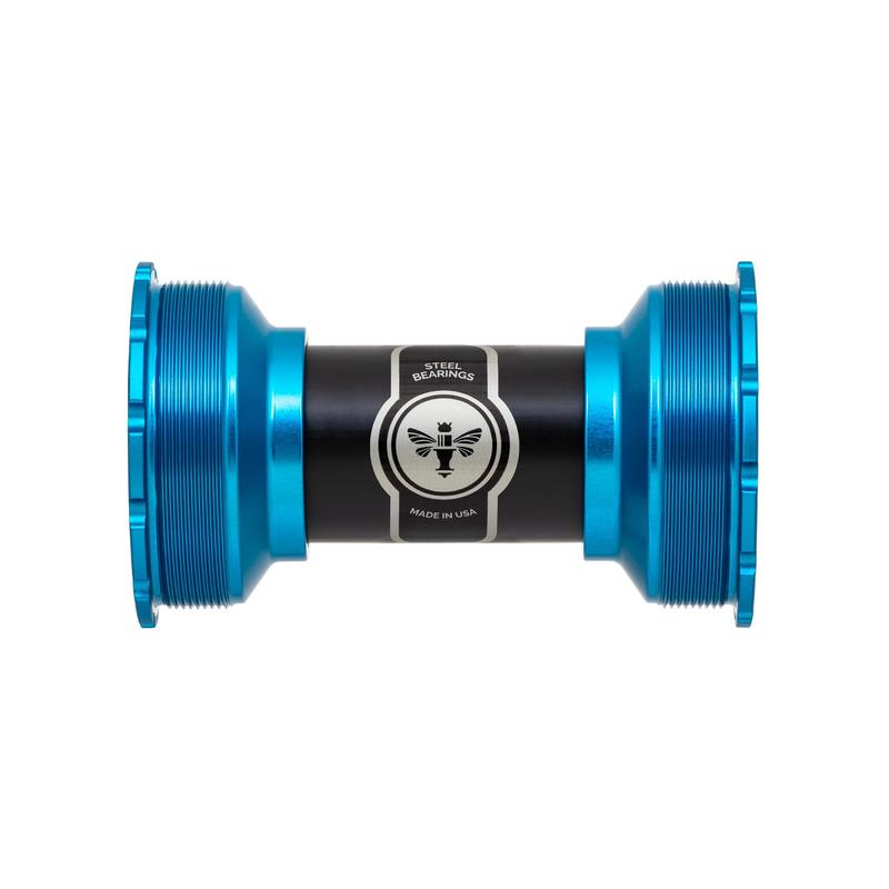 Chris King T47 ThreadFit 24i Bottom Bracket, Matte Turquoise