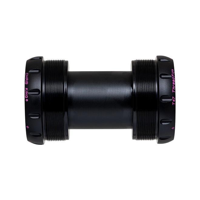 Chris King T47 ThreadFit 30x Bottom Bracket, Two Tone Black Punch