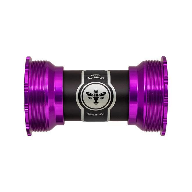 Chris King T47 ThreadFit 30i Bottom Bracket, 3D Violet