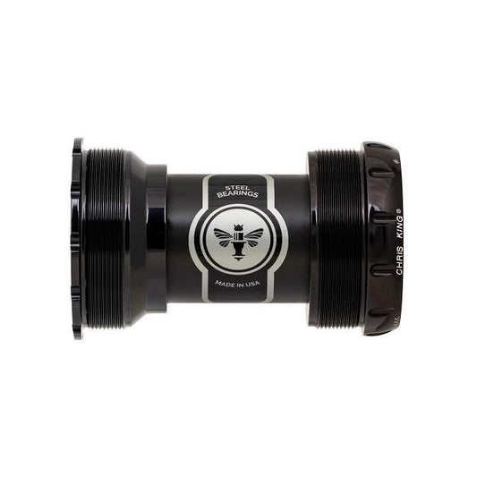 Chris King T47A Threadfit Bottom Bracket, 30mm Spindle, Black