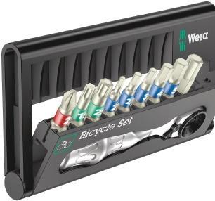 Wera Tools Bicycle Set 9 (Bit-Check with Mini Bit-Ratchet)
