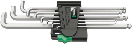 Wera Tools Hex Plus 4 Short L-Key Set, Chrome Plated