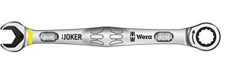 Wera Tools Joker Ratcheting Combination Wrench, 10mm (Yellow Color Code)