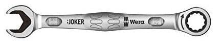 Wera Tools Joker Ratcheting Combination Wrench, 15mm (White Color Code)