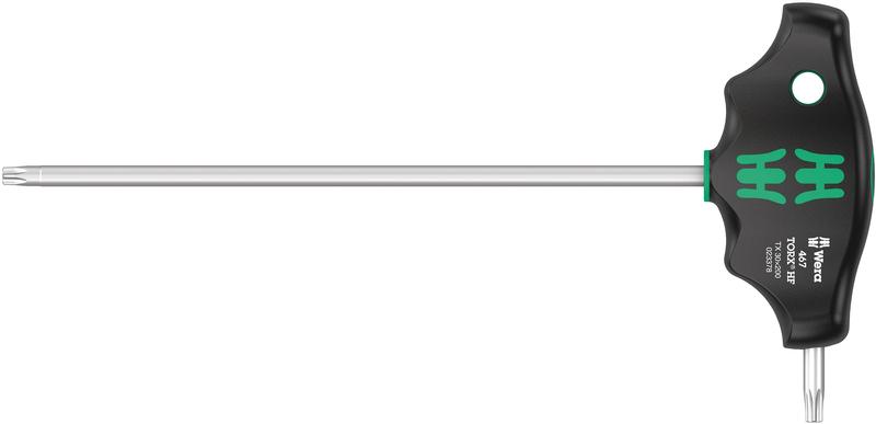 Wera Tools T-Handle Torx w/Holding Function, T30, 200mm Length