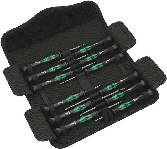 Wera Tools Kraftform Micro Screwdriver Set, 12 pieces