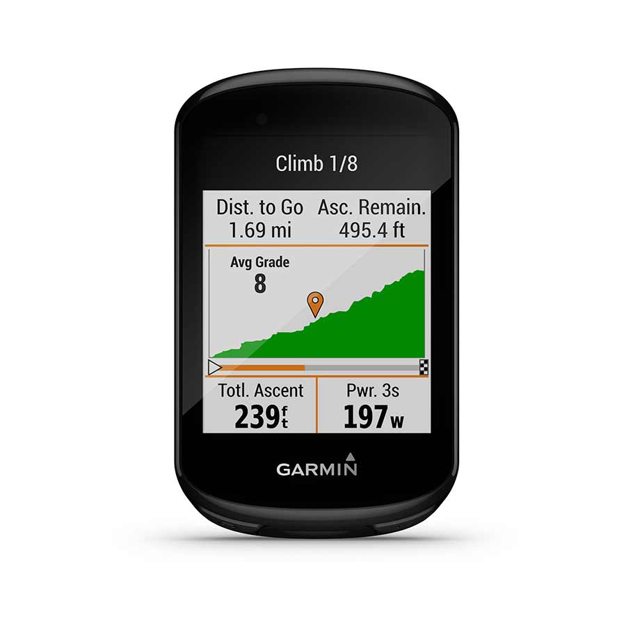 Garmin, Edge 830, Computer, MTN Bundle, Wireless Speed Sensor, Black