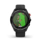 Garmin, Approach S62, Watch, Watch Color: Black, Wristband: Black - Silicone