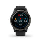 Garmin, Venu 2, Watch, Watch Color: Black, Wristband: Black - Silicone