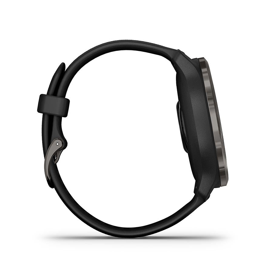 Garmin, Venu 2, Watch, Watch Color: Black, Wristband: Black - Silicone