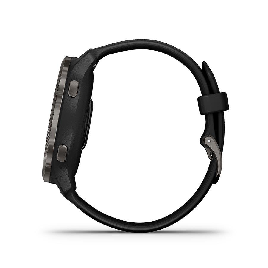 Garmin, Venu 2, Watch, Watch Color: Black, Wristband: Black - Silicone